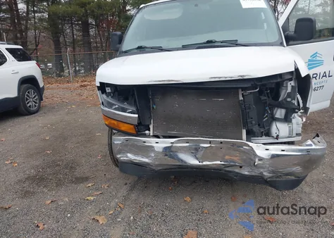 2023 Chevrolet Express Cargo Rwd 2500 Regular Wheelbase Wt from USA, damaged, VIN 1GCWGAFP5P1230752